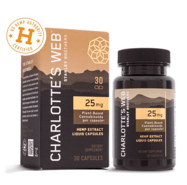 Charlotte's Web 25 mg CBD Oil Liquid Capsules