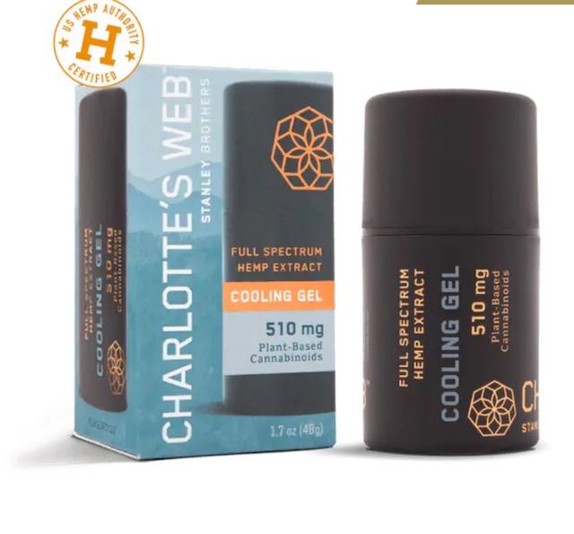 Charlotte's Web Hemp Infused Cooling Gel with CBD