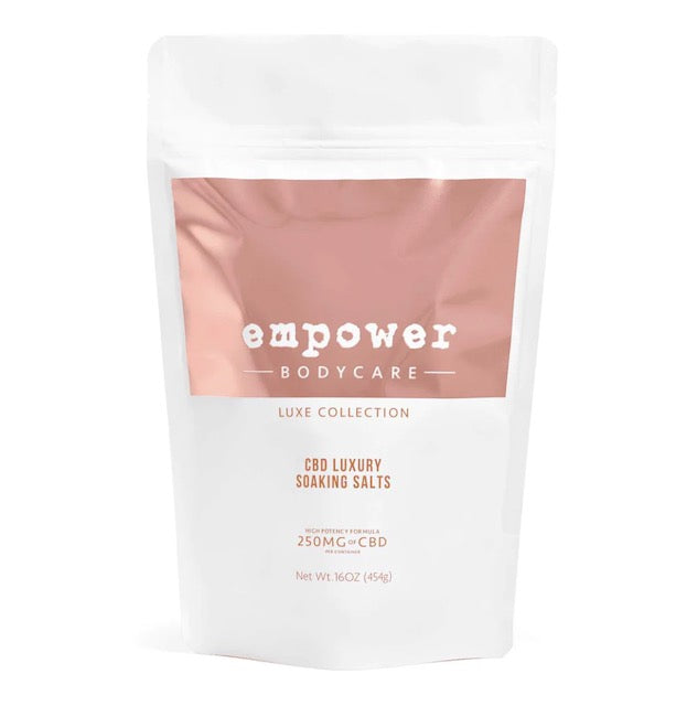 Empower Aromatherapy Soaking Salts with CBD