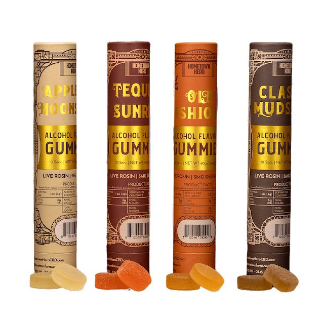Hometown Hero Speakeasy Gummies, 5 mg Delta-9 Live Rosin