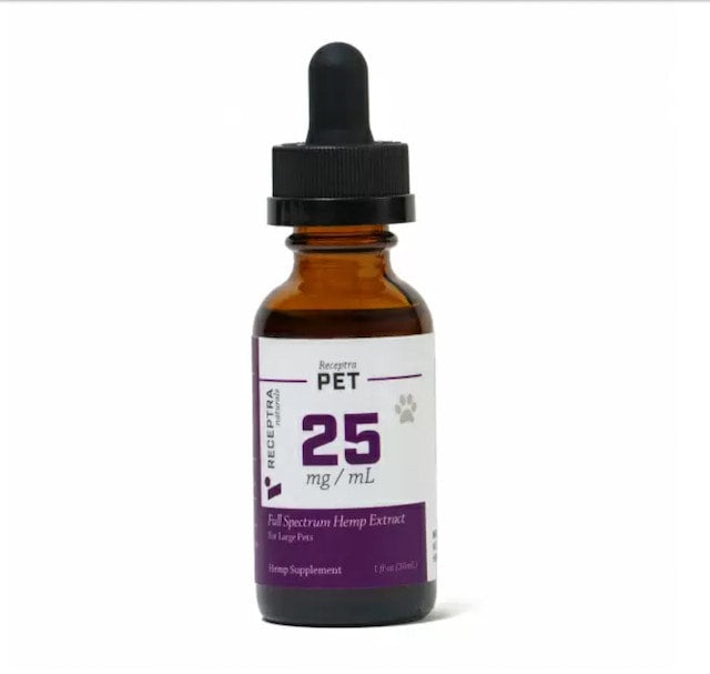 Receptra Pet Full Spectrum Hemp Extract with cbd