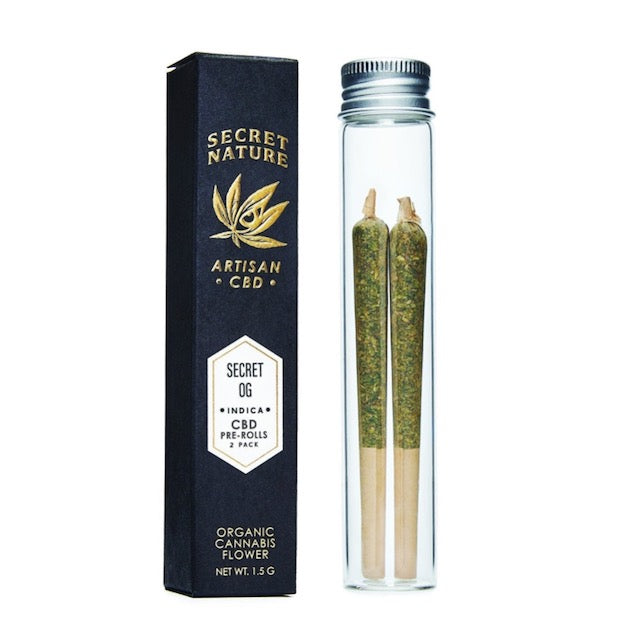 Secret Nature High CBD Artisan Pre-Rolls - Indicas - Hybrids - Sativas - Botanica-cbd