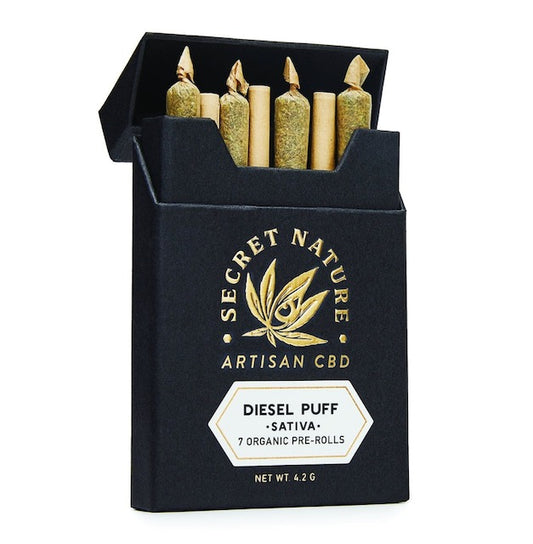 Secret Nature High CBD Artisan Pre-Rolls - Indicas - Hybrids - Sativas - Botanica-cbd