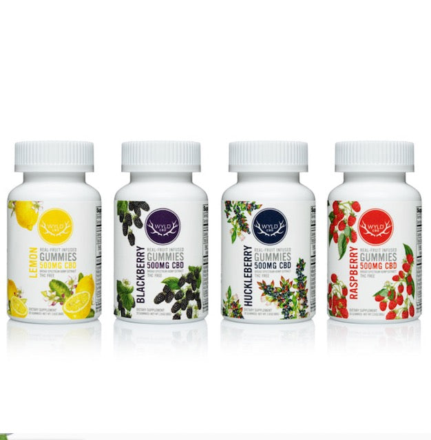 Wyld Real Fruit & CBD Infused Gummies