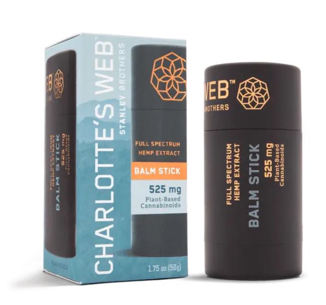 Charlotte's Web Hemp Infused Balm Stick with CBD