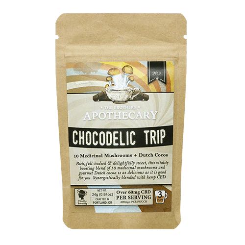 Brothers Apothecary Chocodelic Trip CBD Hot Cocoa