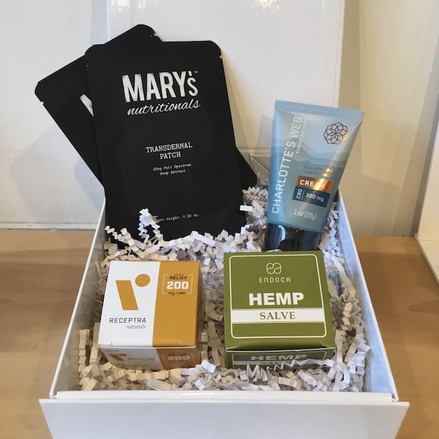 CBD Topical Relief Sampler Gift Box