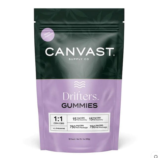 Canvast Drifters CBD Sleep Gummies with CBD + CBN + L-Theanine