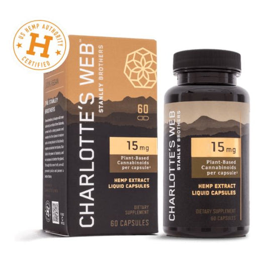 Charlotte's Web 15 mg CBD Oil Liquid Capsules