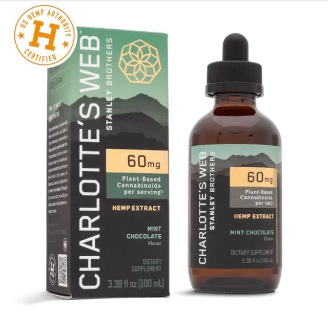 Charlotte's Web Maximum Strength CBD Oil 60 mg/1 ml