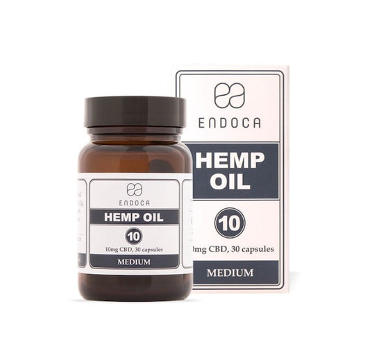 Endoca Hemp Oil Capsules with cbd
