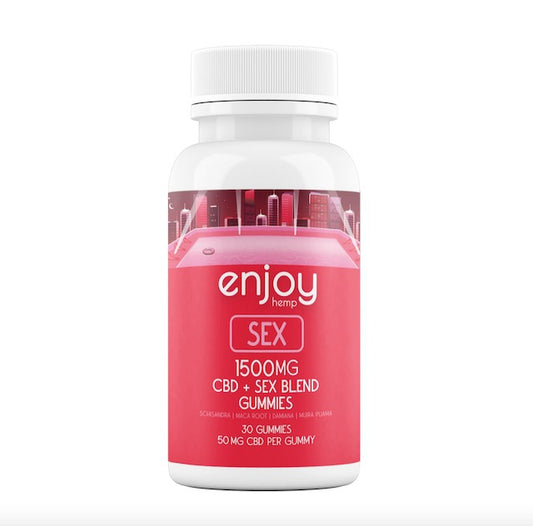 Enjoy Hemp CBD Sex Gummies 50 mg, 30 Count