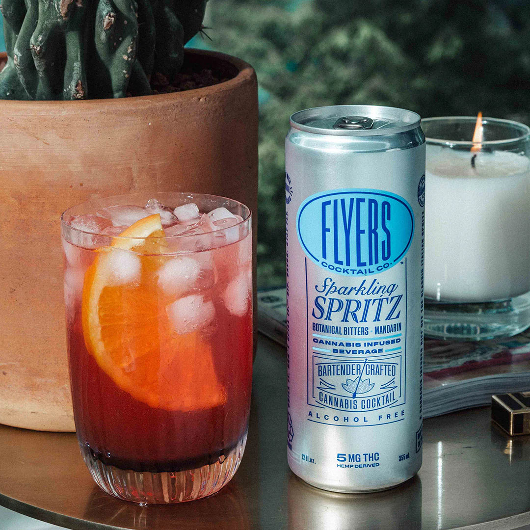 Flyers THC Infused Craft Cocktails - Spritz 12oz 5mg THC