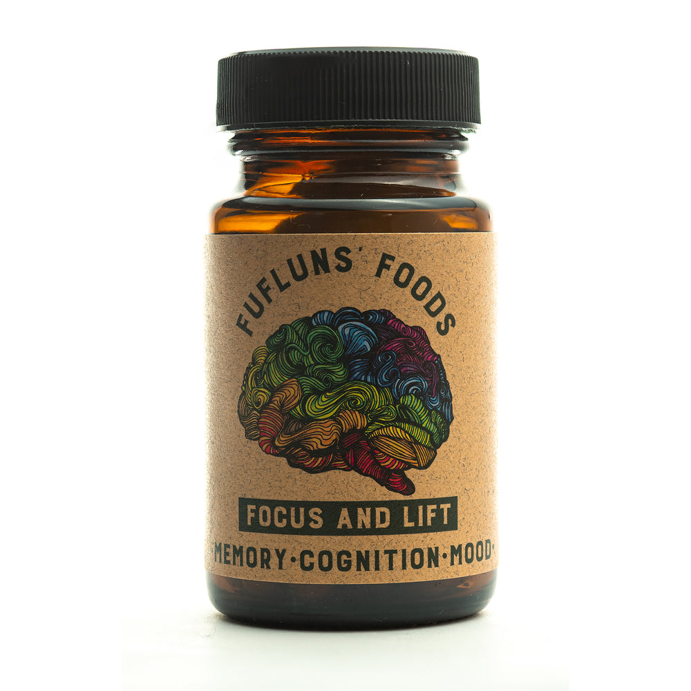 Fufluns Lift and Focus Mushroom Capsules - Botanica-cbd