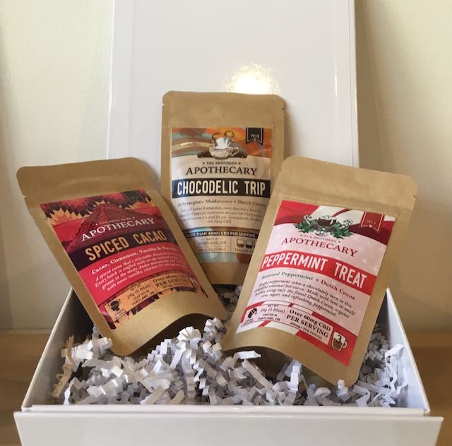 Trio of CBD Hot Chocolates Gift Box