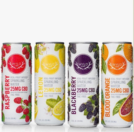 Wyld CBD Infused Sparkling Water