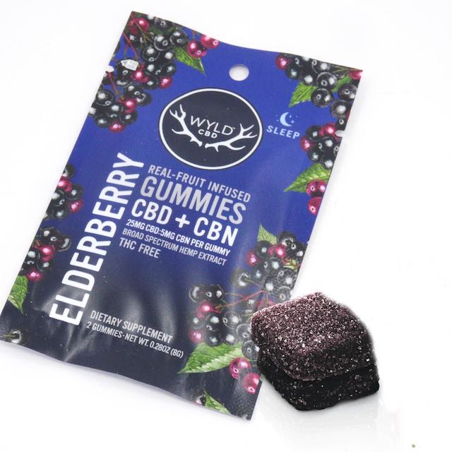 Wyld Elderberry CBD + CBN Sleep Gummies