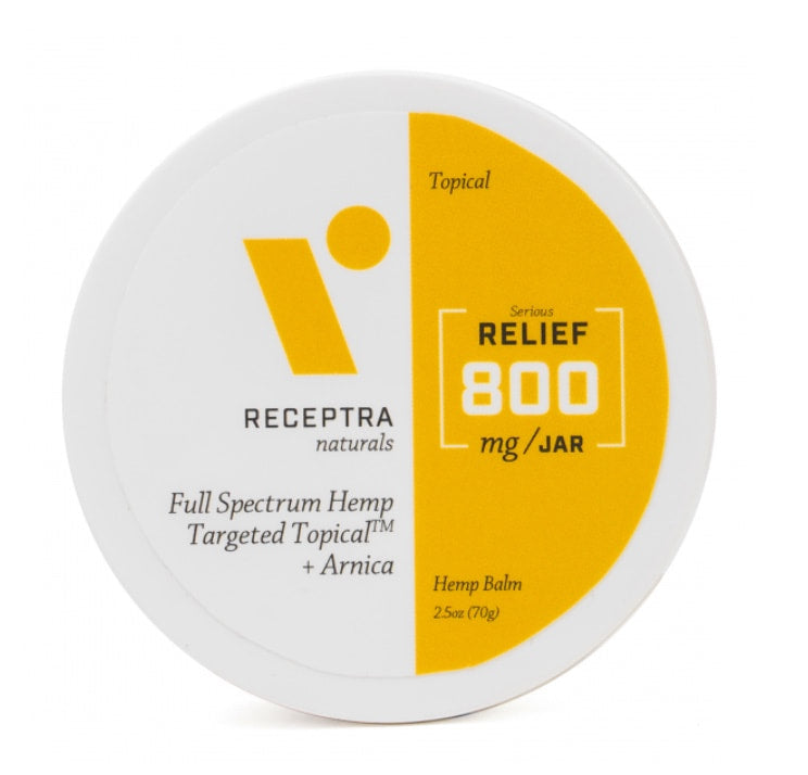 Receptra Serious Relief + Arnica Targeted Topical 400 mg cbd/1.25 oz