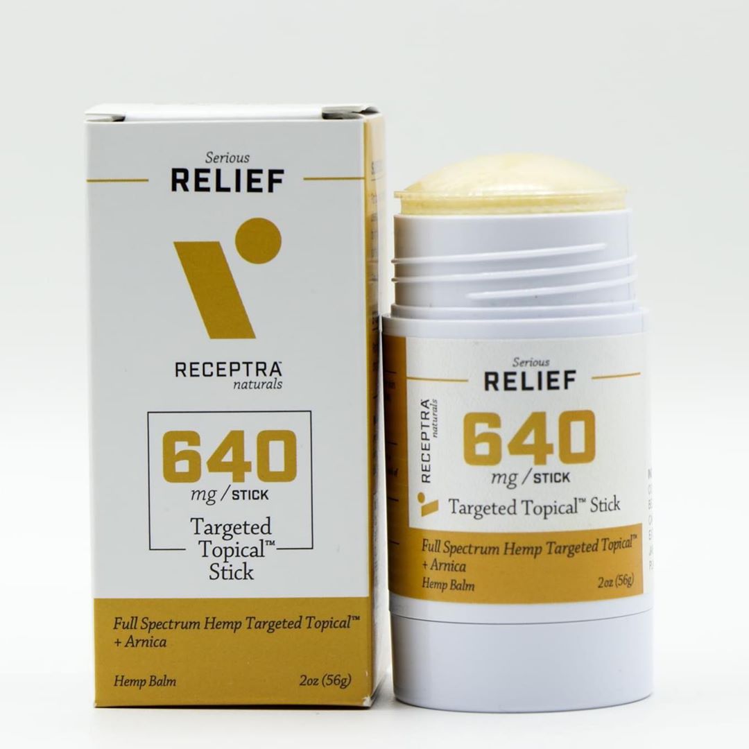 Receptra Serious Relief + Arnica Targeted Topical 400 mg cbd/1.25 oz